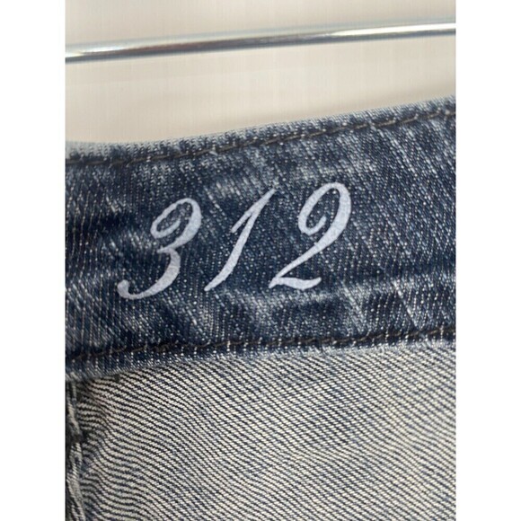 THE LIMITED Slim Boyfriend 312 bootcut Distressed Blue Denim Jeans Women Size 8 - Picture 12 of 16